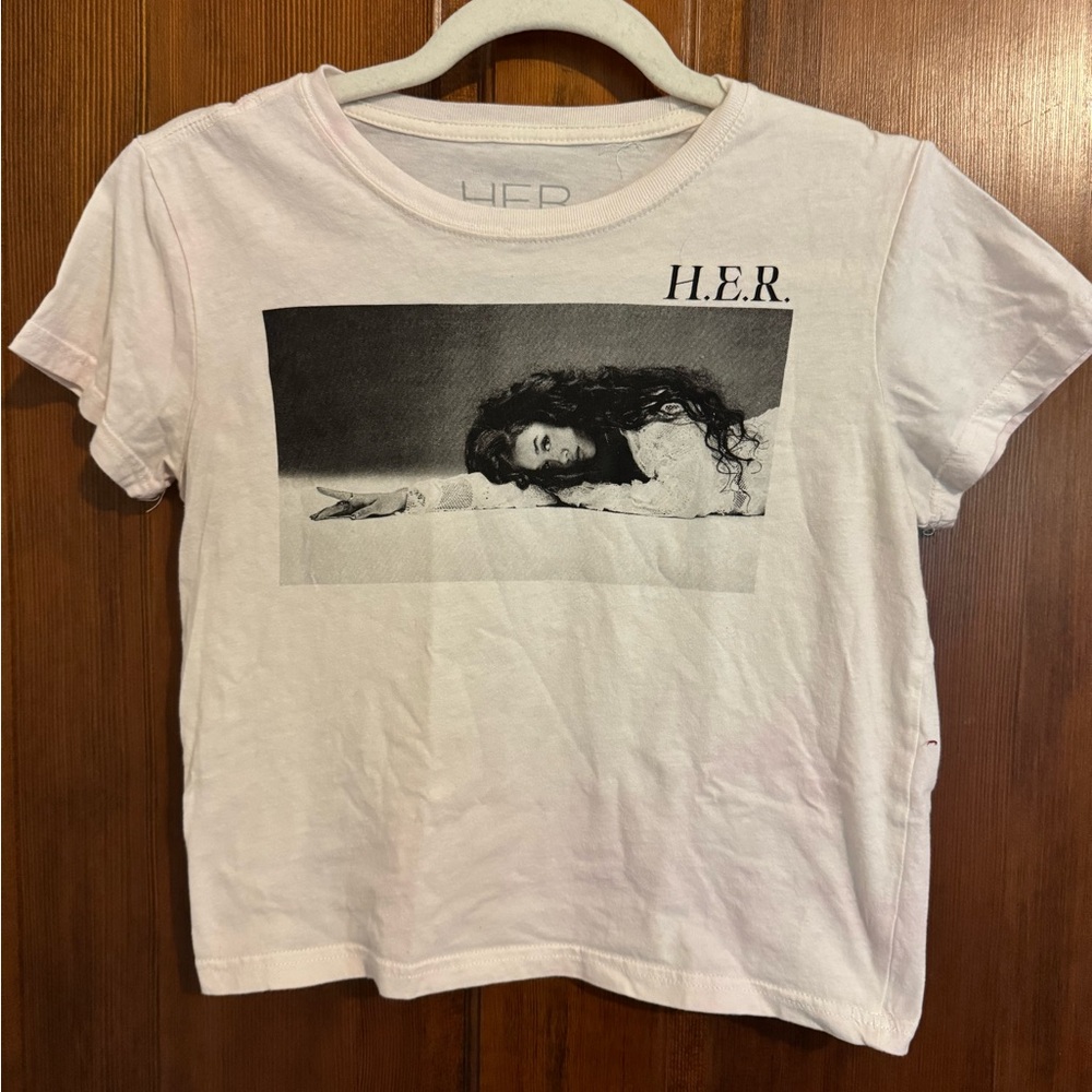 H.E.R. Graphic T-Shirt in White